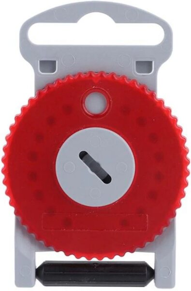 Top 16er Box HF-4 Cerumenfilter WaxGuards wie AS Audio Service mit einem Filter-Wechselstift, Wachsschutz, WaxStop, Ohrenschmalzfilter Cerumen Filter für Hörgeräte (HF4 - Rot Rechte Seite) HA-04
