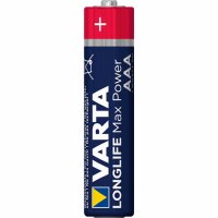 Varta Longlife Max Power AAA Alkaline 1,5V LR03 Micro...