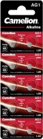 Camelion Alkaline Knopfzelle AG1 LR60 LR621 364 1,5 V...