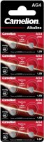 Camelion Alkaline Knopfzelle AG4 LR66 LR626 377 1,5 V...