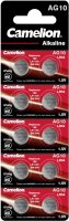 Camelion Alkaline Knopfzelle AG10 LR54 LR1130 389 1,5 V...