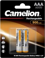 Camelion Ni-MH Rechargeable Akku AAA HR03 1,2V 900 mAh...