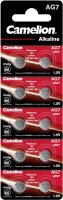 Camelion Alkaline Knopfzelle AG7 LR57 LR927 395 1,5 V...