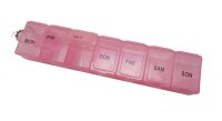 Top Tablettenbox Pillendose Medikamentenbox 7 Tage mit...