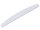 Top Nagelfeile doppelseitig Halbmond Form 179 mm x 28 mm x 4 mm waschbar 100/180 Körnung Farbe Grau Rosa Maniküre Feile für Nagelpflege von Fingernägeln HH-22