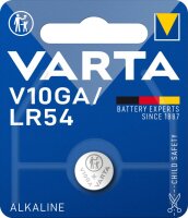Varta 1er Blister Alkaline Special V10GA/LR54...