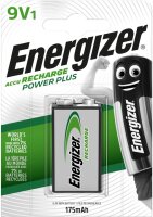 Energizer Akku Recharge Power Plus 9V1 NiMH 175 mAh 1er...