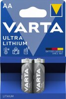 Varta Ultra Lithium AA Batterie 2er Blister Mignon 1,5 V...