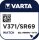 Varta Watch V 371 Uhrenzelle Knopfzelle SR 920 SW V371 Silber-Oxid 30 mAh 1,55 V 1er Blister V 371