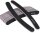 Top Nagelfeilen 5er Pack 100/180 Nagelfeilen Doppelseitige Einweg Nagelfeilen für Gelnägel in Schwarz Bananenfeilen HH-27