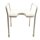 Duschhocker mit Armlehne, Hygieneausschnitt HMV-Nr. 04.40.03.1026