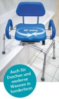 Dreh- und Transferstuhl »SANSUBA DT-60«, Sitzhöhe: 60 - 71 cm