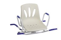 Badewannensitz drehbar, Edelstahl HMV-Nr. 04.40.02.3027