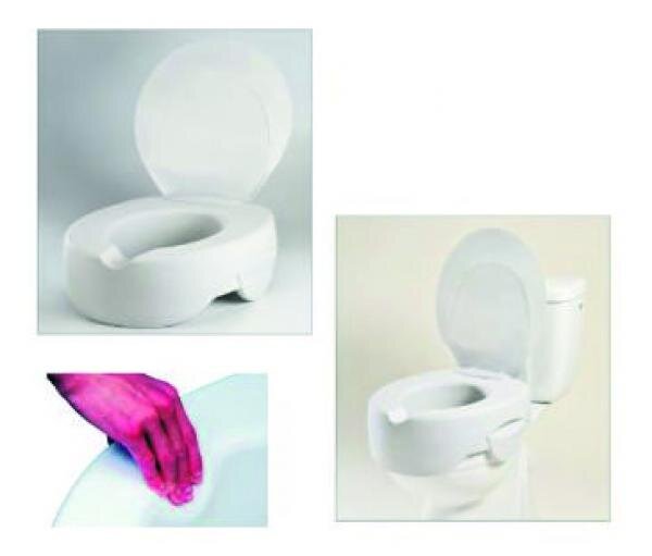 Toilettensitzerhöher »SOFT«, 11 cm, mit Deckel, weiß HMV-Nr. 33.40.01.0116