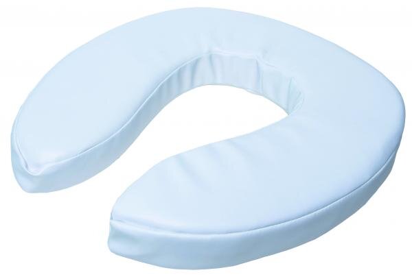 Toilettensitzerhöhung »WEICH«, gepolstert, weiß, 5 cm