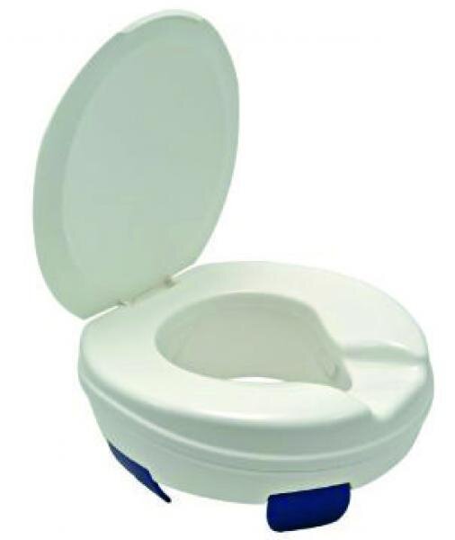 Toilettensitzerhöher »CLIPPER«, 10 cm, mit Deckel HMV-Nr. 33.40.01.0047