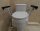 Toilettensitzerhöher »TSE« mit Armlehnen, 3-fach höhenverstellbar HMV-Nr. 33.40.01.3036