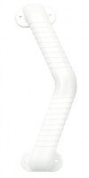 Haltegriff abgewinkelt, weiß, 33 cm
