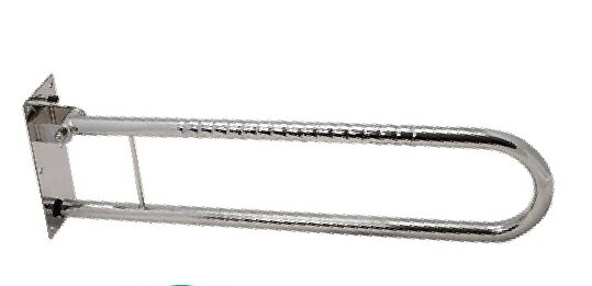 Sicherheits-Stützklappgriff Edelstahl,60 cm HMV-Nr. 04.40.05.1211