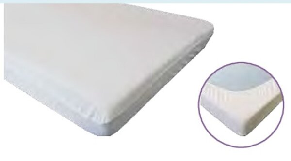 Spannbettlaken »FROTTEE«, PU-beschichtet, 100 x 220 cm