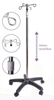 Infusionsständer, verchromt