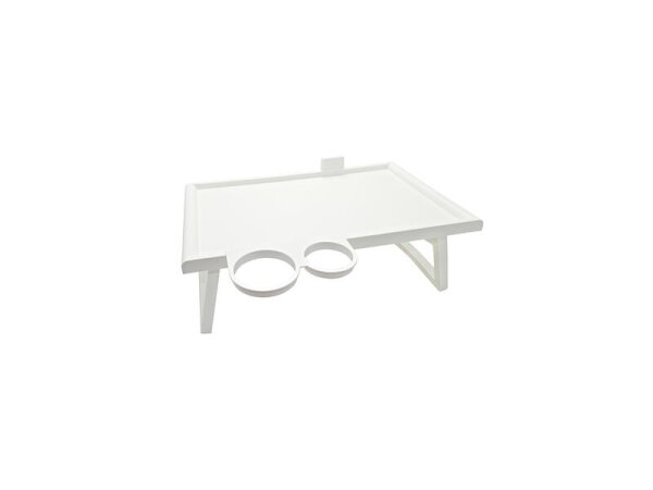 Bett-Serviertisch, weiß