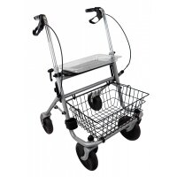 Rollator silber 2 Stück Standardrollator, faltbar,...