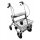 Rollator silber 2 Stück Standardrollator, faltbar, Farbe silber HMV-Nr.:1050041147