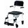 DTR 5" Duschtoilettenrollstuhl mit Toiletteneimer