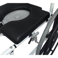 DTR 24"Duschtoilettenrollstuhl mit Toiletteneimer