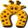 Top Türstopper Giraffe für Kinder und Haustiere aus Schaumstoff Finger Fensterstopper Einklemmschutz Kindersicherung TSG-01