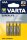 Varta 12x Superlife AAA Zink-Kohle Batterie 4er Blister Micro R03 1,5 V 2003