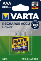 Varta 50x Rechargeable Accu Ready2Use vorgeladener AAA...