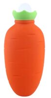 Top Mini Karotten Silikon Wärmflasche 330 ml...