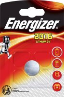Energizer 10x Lithium 3V Zelle 1er Blister CR2016 IEC C...