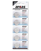 Arcas 20x Lithium CR2032 Knopfzelle 3V 5er Blister 137 05032