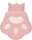 Top Mini Silikon Bärentatzen-Form Wärmflasche Pink 200 ml Bettflasche Handwärmer für Erwachsene und Kinder WBPI-01