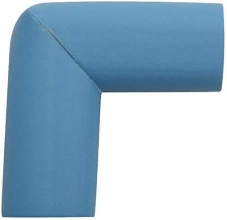 Top 20er Tisch Sicherheits Eckenschutz aus Schaumstoff Blau mit Kleber Kantenschutz mit Kleber Stoßschutz Kindersicherung KSBL-01