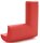 Top 20er Tisch Sicherheits Eckenschutz aus Schaumstoff Rot mit Kleber Kantenschutz mit Kleber Stoßschutz Kindersicherung KSBR-01