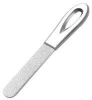 Top Doppelseitige Nagelfeile aus Edelstahl silber klein...