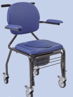 Toilettenrollstuhl Best up Mobil mit Standard-Sitzplatte...