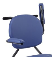 Toilettenrollstuhl Best up Mobil mit Standard-Sitzplatte Ocean Klapplehnen