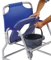 Obana Dusch- & Toilettenstuhl auf Rädern Sehr...