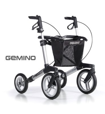 Rollator Gemino 60, Outdoorrollator, silbergrau>>>>Gemino 60