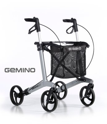 Rollator GEMINO 20silbergrau
