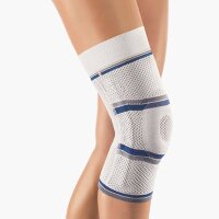 Bort StabiloGen Eco Knie-Bandage m.HB kurz silb.Gr.7