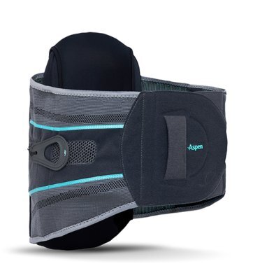 Lumbalstützorthese Aspen Elite Pro grau>>>>Gr. S