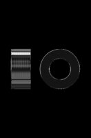 DISTANZSCHEIBE.KS.20X5X3  100Stck.schwarzKunststoff