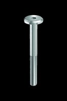 FLACHKOPFSCHRAUBE.M6X50  10Stck.silberMetall