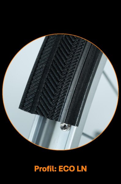 PU-Reifen.24x1.3/8.FF19-21. Profil ECO-LN.SschwarzKunststoff PU